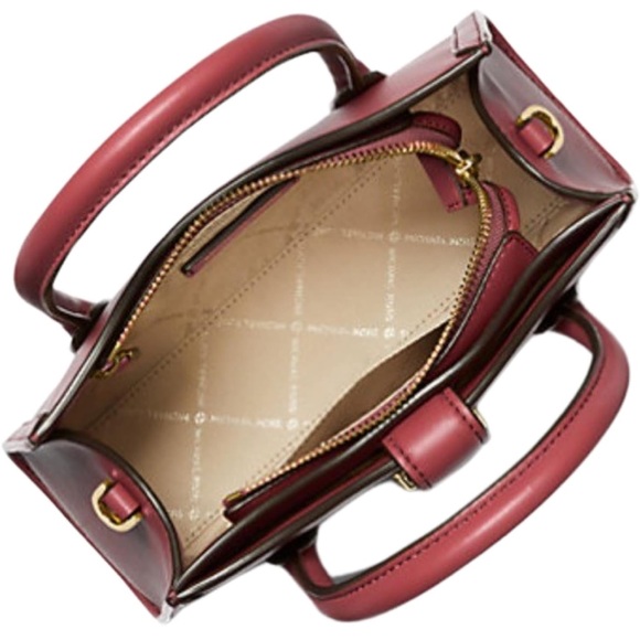 Michael Kors Burgundy Leather Handbag ♥️HP!♥️ - Picture 2 of 5